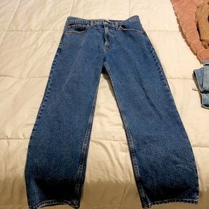 Abercrombie & Fitch Women's Jeans Ankle Straight Ultra High Rise